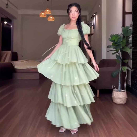 Egyptian Mesh Fluffy : Cake Dress