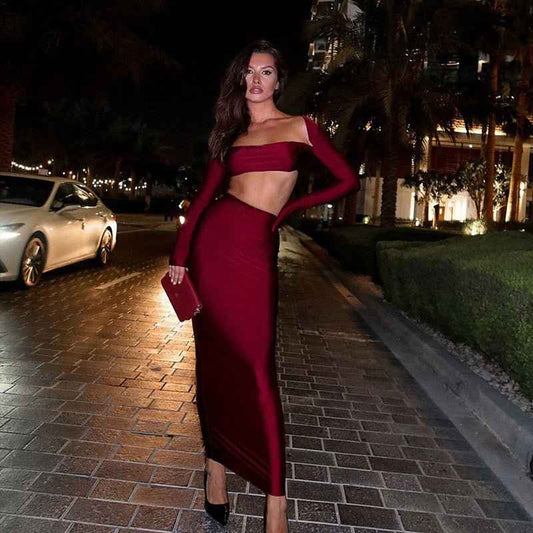 Egyptian & European Long Sleeved Dress