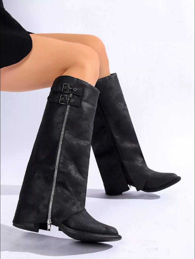 Exploring the Versatility of Point Toe Block Heel Boots in Footwear Fashion - ꫀꪶꫀᧁꪖꪀᥴꫀ꠸ᠻꪗ..