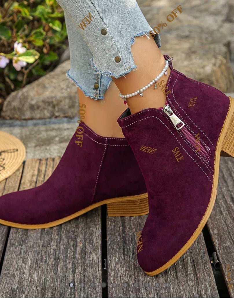 Exploring the Versatility of Point Toe Block Heel Boots in Footwear Fashion - ꫀꪶꫀᧁꪖꪀᥴꫀ꠸ᠻꪗ~ 𝔈𝔪𝔟𝔯𝔞𝔠𝔢 𝔈𝔩𝔢𝔤𝔞𝔫𝔠𝔢