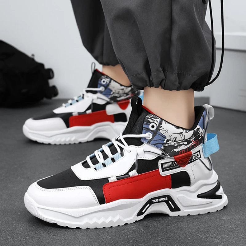 Trendy High-Top Shoes