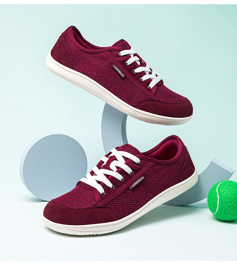 Men Lace-Up Casual Leather Shoes Unisex