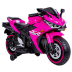 12V Motorcycles For Kids : With Training Wheels (Pink) - ꫀꪶꫀᧁꪖꪀᥴꫀ꠸ᠻꪗ~ 𝔈𝔪𝔟𝔯𝔞𝔠𝔢 𝔈𝔩𝔢𝔤𝔞𝔫𝔠𝔢