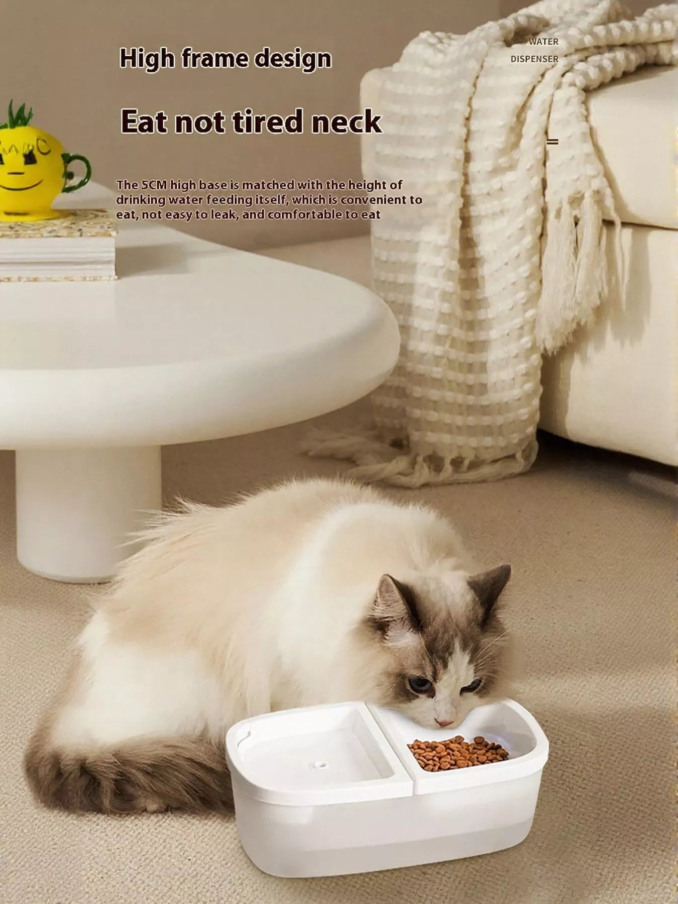 2 - in - 1 Automatic Water Dispenser & Food Bowl Pet Bowl - ꫀꪶꫀᧁꪖꪀᥴꫀ꠸ᠻꪗ~ 𝔈𝔪𝔟𝔯𝔞𝔠𝔢 𝔈𝔩𝔢𝔤𝔞𝔫𝔠𝔢