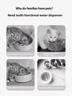 2 - in - 1 Automatic Water Dispenser & Food Bowl Pet Bowl - ꫀꪶꫀᧁꪖꪀᥴꫀ꠸ᠻꪗ~ 𝔈𝔪𝔟𝔯𝔞𝔠𝔢 𝔈𝔩𝔢𝔤𝔞𝔫𝔠𝔢