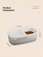 2 - in - 1 Automatic Water Dispenser & Food Bowl Pet Bowl - ꫀꪶꫀᧁꪖꪀᥴꫀ꠸ᠻꪗ~ 𝔈𝔪𝔟𝔯𝔞𝔠𝔢 𝔈𝔩𝔢𝔤𝔞𝔫𝔠𝔢