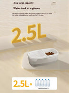 2 - in - 1 Automatic Water Dispenser & Food Bowl Pet Bowl - ꫀꪶꫀᧁꪖꪀᥴꫀ꠸ᠻꪗ~ 𝔈𝔪𝔟𝔯𝔞𝔠𝔢 𝔈𝔩𝔢𝔤𝔞𝔫𝔠𝔢