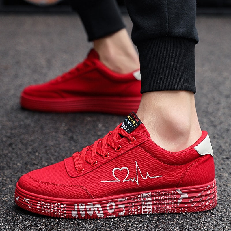 TYDZSMT Fashion Women Vulcanized Shoes Sneakers Ladies Lace-up Casual Shoes Breathable Canvas Lover Shoes Graffiti Flat eprolo