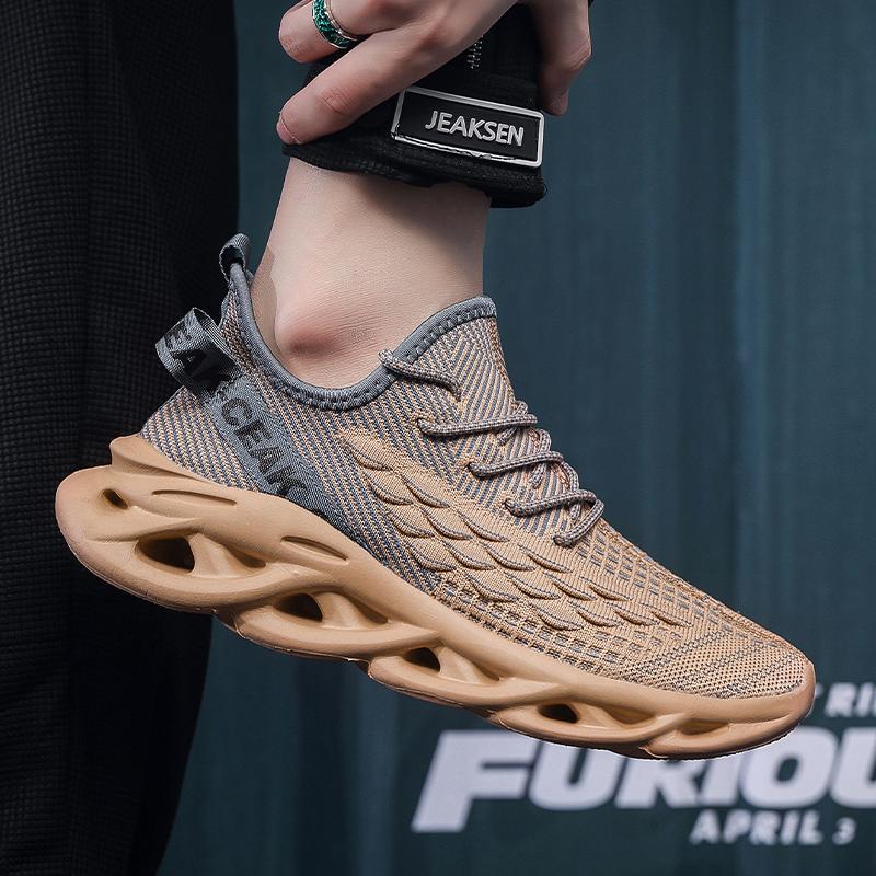 Mens Flyknit Mesh Shoes