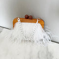 Acrylic Chain Banquet Handbag for Women