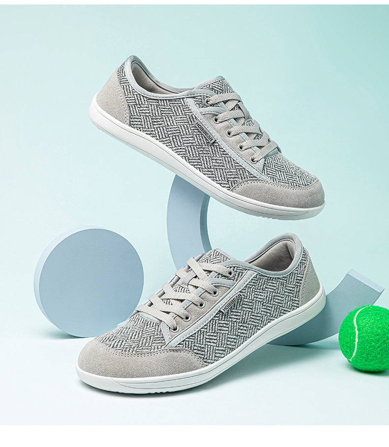 Men Lace-Up Casual Leather Shoes Unisex