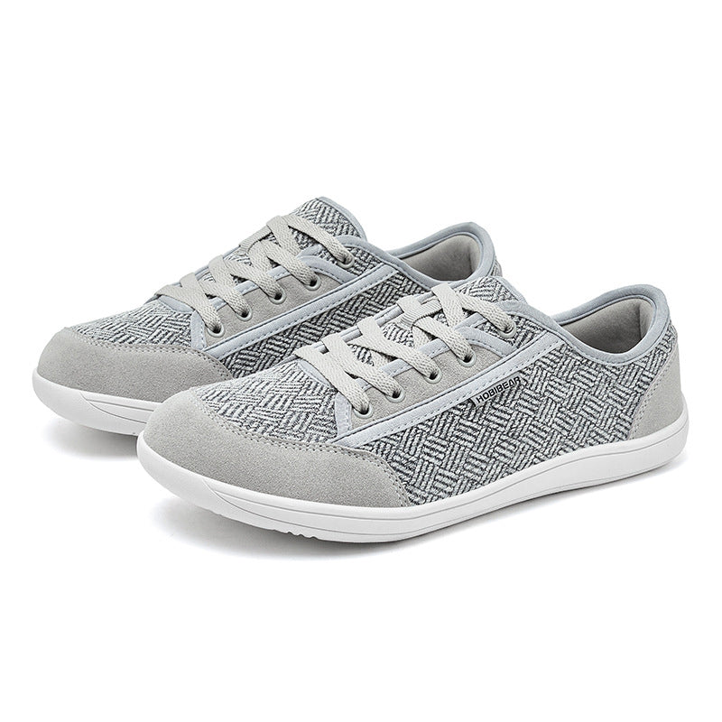 Men Lace-Up Casual Leather Shoes Unisex