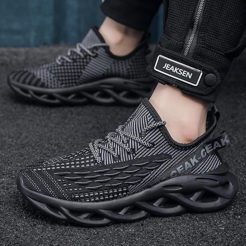 Mens Flyknit Mesh Shoes