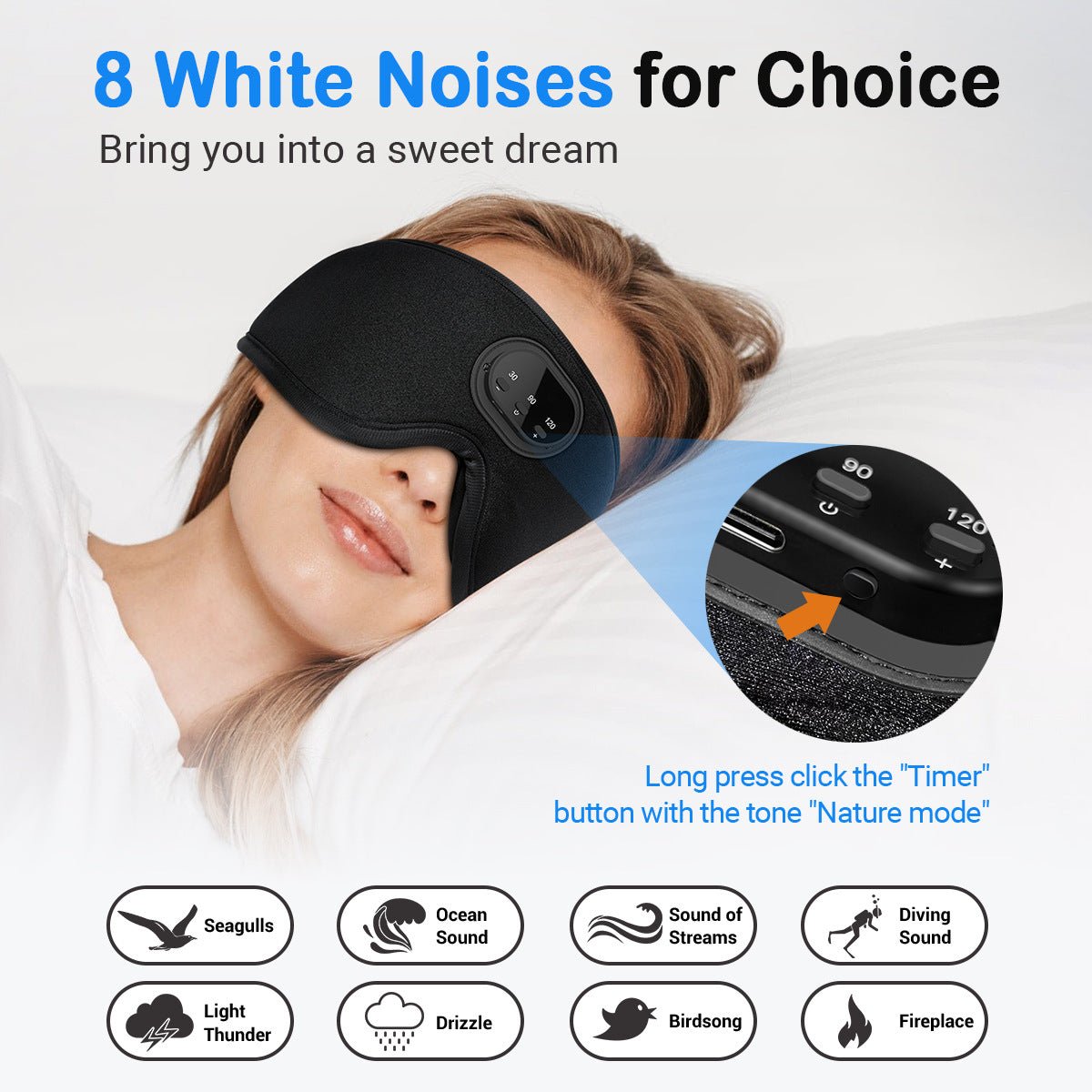 3D Eye Socket Full Blackout Smart Sleep Mask - ꫀꪶꫀᧁꪖꪀᥴꫀ꠸ᠻꪗ~ 𝔈𝔪𝔟𝔯𝔞𝔠𝔢 𝔈𝔩𝔢𝔤𝔞𝔫𝔠𝔢