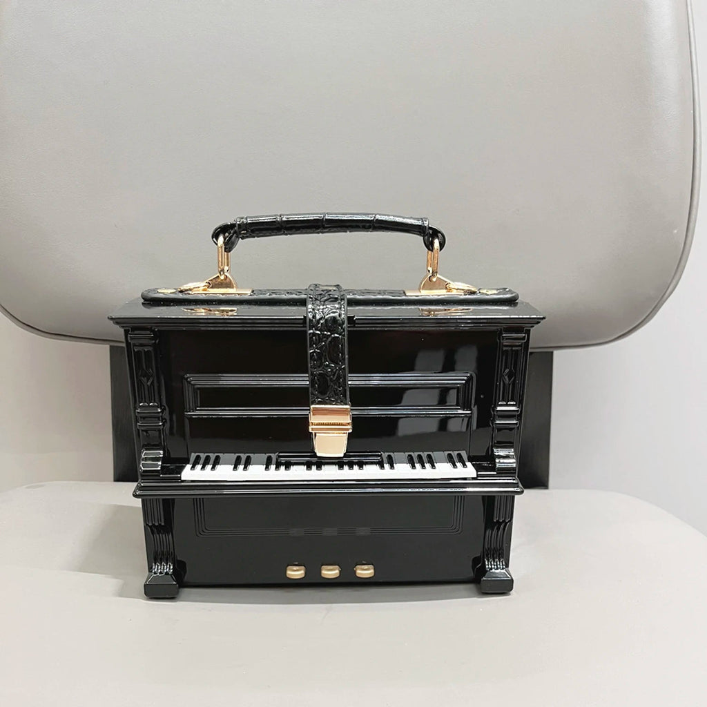 Luxury Designer Piano Crossbody Shoulder Bag ꫀꪶꫀᧁꪖꪀᥴꫀ꠸ᠻꪗ~ 𝔈𝔪𝔟𝔯𝔞𝔠𝔢 𝔈𝔩𝔢𝔤𝔞𝔫𝔠𝔢