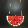 Watermelon Crystal Diamond Evening Handbag ꫀꪶꫀᧁꪖꪀᥴꫀ꠸ᠻꪗ~ 𝔈𝔪𝔟𝔯𝔞𝔠𝔢 𝔈𝔩𝔢𝔤𝔞𝔫𝔠𝔢