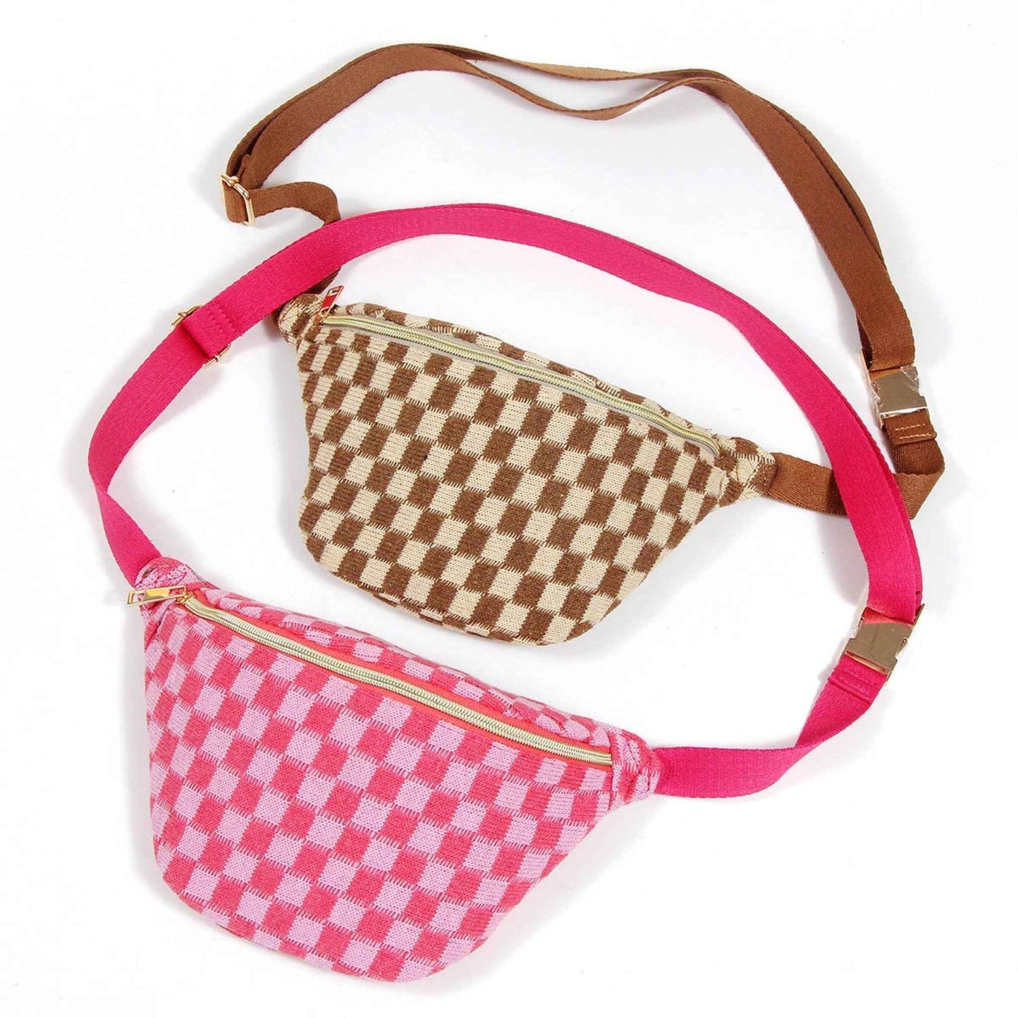 Check Yourself Crossbody Belt Sling Bag