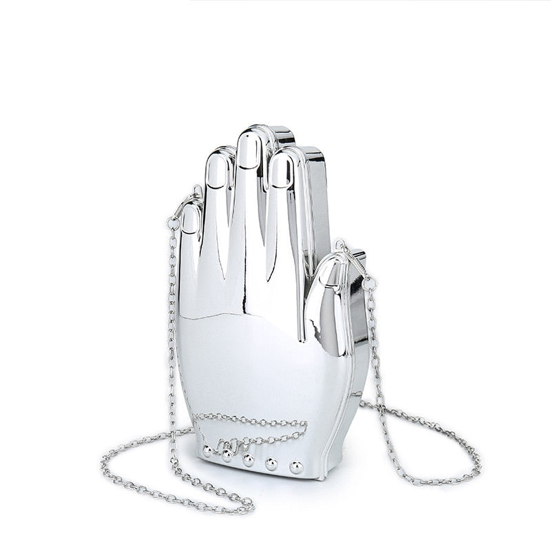 Women’s Cute Palm Shape Crossbody Shoulder Bag ꫀꪶꫀᧁꪖꪀᥴꫀ꠸ᠻꪗ~ 𝔈𝔪𝔟𝔯𝔞𝔠𝔢 𝔈𝔩𝔢𝔤𝔞𝔫𝔠𝔢