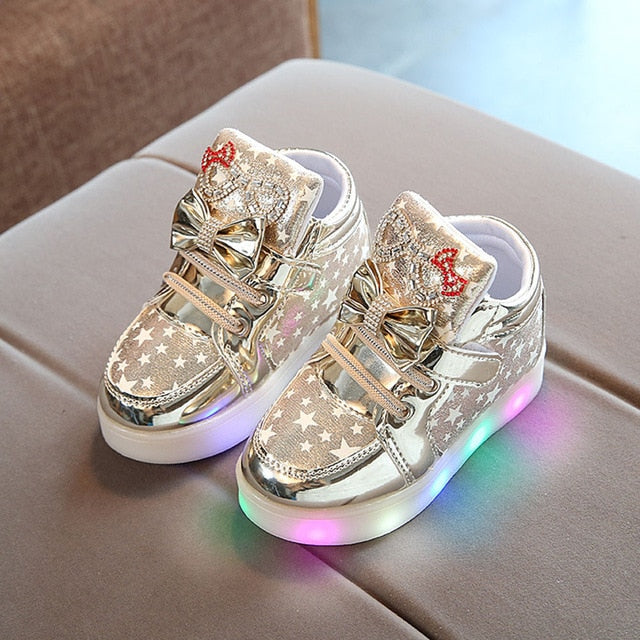Toddler Fashion Light-Up Sneakers ꫀꪶꫀᧁꪖꪀᥴꫀ꠸ᠻꪗ~ 𝔈𝔪𝔟𝔯𝔞𝔠𝔢 𝔈𝔩𝔢𝔤𝔞𝔫𝔠𝔢