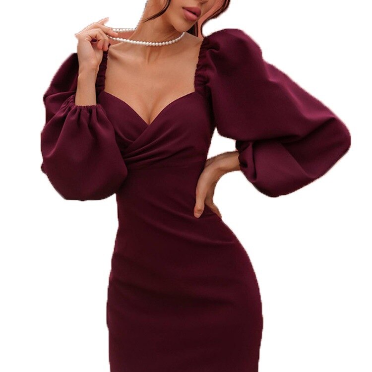 Women Hubble-Bubble Sexy Long Dress