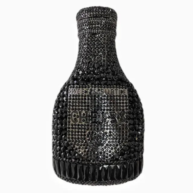 Women Diamond Bottle Crystal Clutch Bag ꫀꪶꫀᧁꪖꪀᥴꫀ꠸ᠻꪗ~ 𝔈𝔪𝔟𝔯𝔞𝔠𝔢 𝔈𝔩𝔢𝔤𝔞𝔫𝔠𝔢