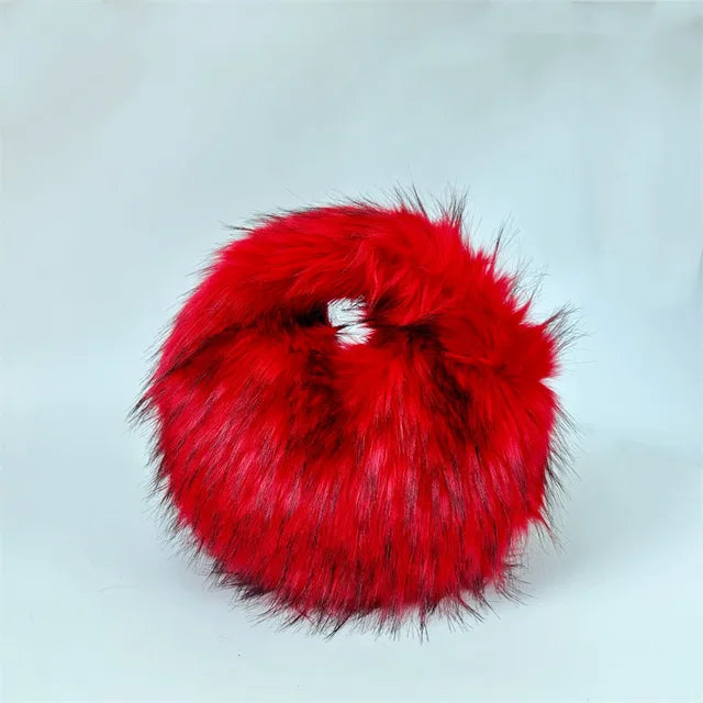 Fashion Faux Fur Women Handbags ꫀꪶꫀᧁꪖꪀᥴꫀ꠸ᠻꪗ~ 𝔈𝔪𝔟𝔯𝔞𝔠𝔢 𝔈𝔩𝔢𝔤𝔞𝔫𝔠𝔢