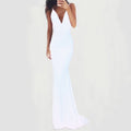 Women's Milk Silk Sling Sexy Backless Dress
