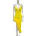 Women Spaghetti Strap Bandage Dress