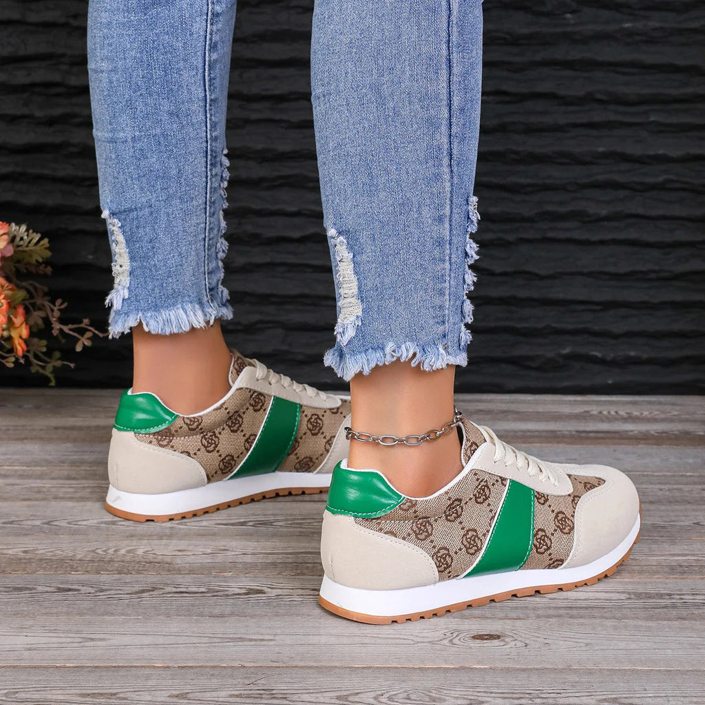 Breathable Women's Sneakers Lightweight Leisure Tennis Shoes for Women Flower Design Luxury Shoes Comfort Fashion Platform Shoes eprolo