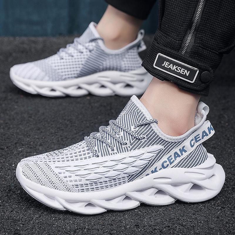 Mens Flyknit Mesh Shoes
