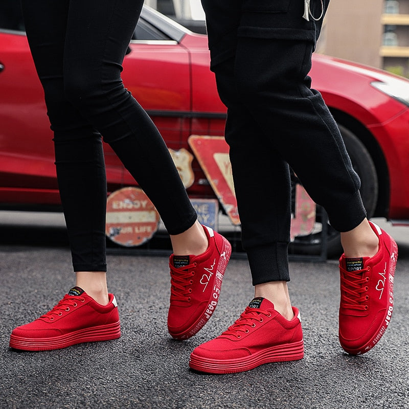 TYDZSMT Fashion Women Vulcanized Shoes Sneakers Ladies Lace-up Casual Shoes Breathable Canvas Lover Shoes Graffiti Flat eprolo