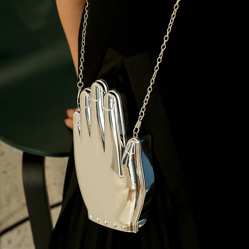 Women’s Cute Palm Shape Crossbody Shoulder Bag ꫀꪶꫀᧁꪖꪀᥴꫀ꠸ᠻꪗ~ 𝔈𝔪𝔟𝔯𝔞𝔠𝔢 𝔈𝔩𝔢𝔤𝔞𝔫𝔠𝔢