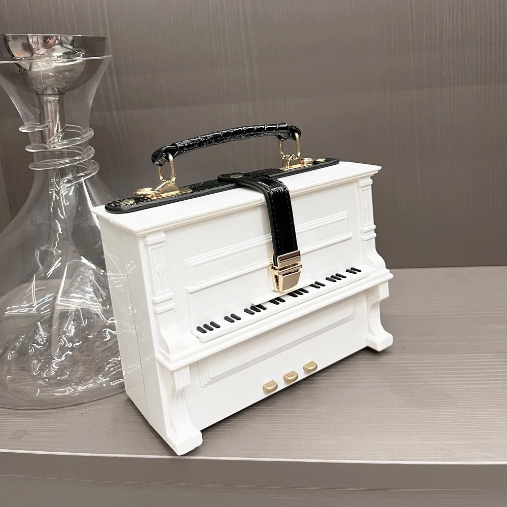Luxury Designer Piano Crossbody Shoulder Bag ꫀꪶꫀᧁꪖꪀᥴꫀ꠸ᠻꪗ~ 𝔈𝔪𝔟𝔯𝔞𝔠𝔢 𝔈𝔩𝔢𝔤𝔞𝔫𝔠𝔢