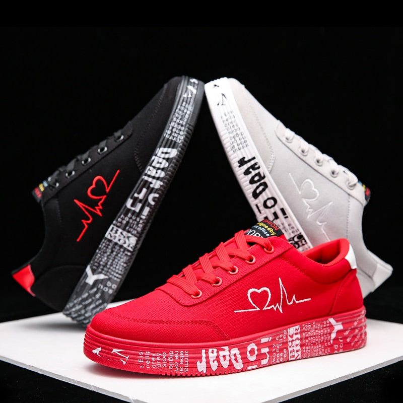 TYDZSMT Fashion Women Vulcanized Shoes Sneakers Ladies Lace-up Casual Shoes Breathable Canvas Lover Shoes Graffiti Flat eprolo