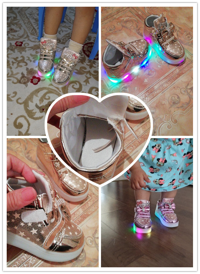 Toddler Fashion Light-Up Sneakers ꫀꪶꫀᧁꪖꪀᥴꫀ꠸ᠻꪗ~ 𝔈𝔪𝔟𝔯𝔞𝔠𝔢 𝔈𝔩𝔢𝔤𝔞𝔫𝔠𝔢