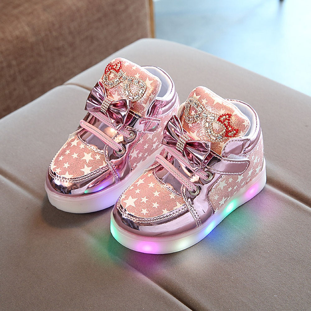 Toddler Fashion Light-Up Sneakers ꫀꪶꫀᧁꪖꪀᥴꫀ꠸ᠻꪗ~ 𝔈𝔪𝔟𝔯𝔞𝔠𝔢 𝔈𝔩𝔢𝔤𝔞𝔫𝔠𝔢
