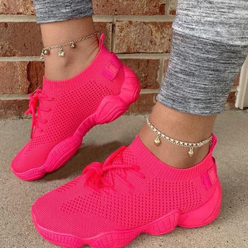 Women’s  Air Mesh Lace Up Sneaker ꫀꪶꫀᧁꪖꪀᥴꫀ꠸ᠻꪗ~ 𝔈𝔪𝔟𝔯𝔞𝔠𝔢 𝔈𝔩𝔢𝔤𝔞𝔫𝔠𝔢