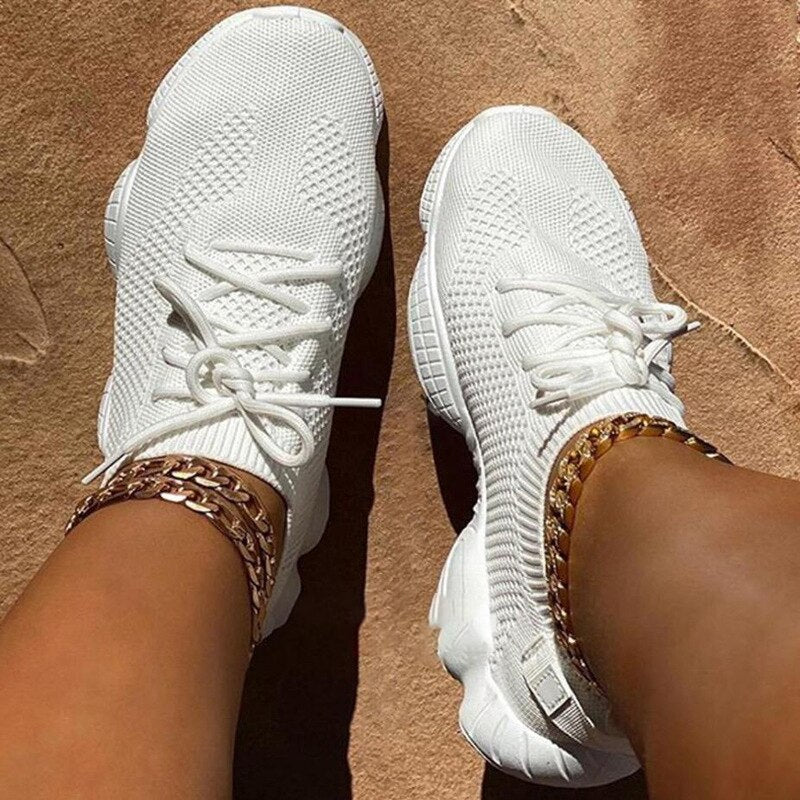 Women’s  Air Mesh Lace Up Sneaker ꫀꪶꫀᧁꪖꪀᥴꫀ꠸ᠻꪗ~ 𝔈𝔪𝔟𝔯𝔞𝔠𝔢 𝔈𝔩𝔢𝔤𝔞𝔫𝔠𝔢