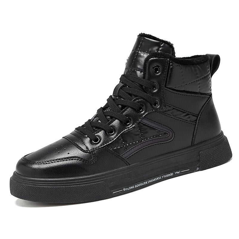 Men Stylish High-Top Walking Sneakers