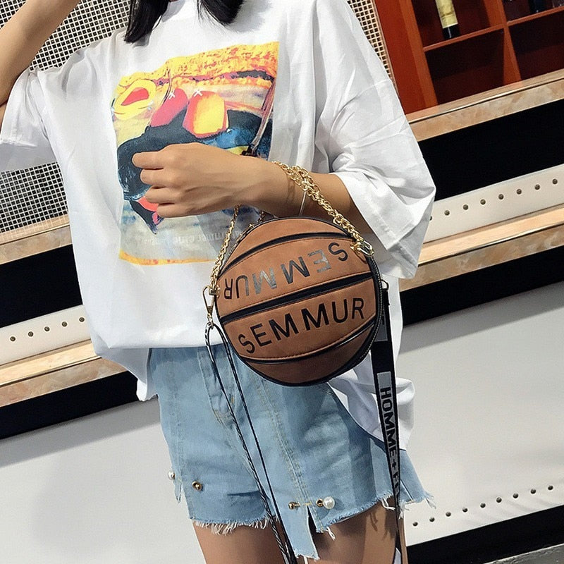Luxury Chain Basketball Handbags ꫀꪶꫀᧁꪖꪀᥴꫀ꠸ᠻꪗ~ 𝔈𝔪𝔟𝔯𝔞𝔠𝔢 𝔈𝔩𝔢𝔤𝔞𝔫𝔠𝔢