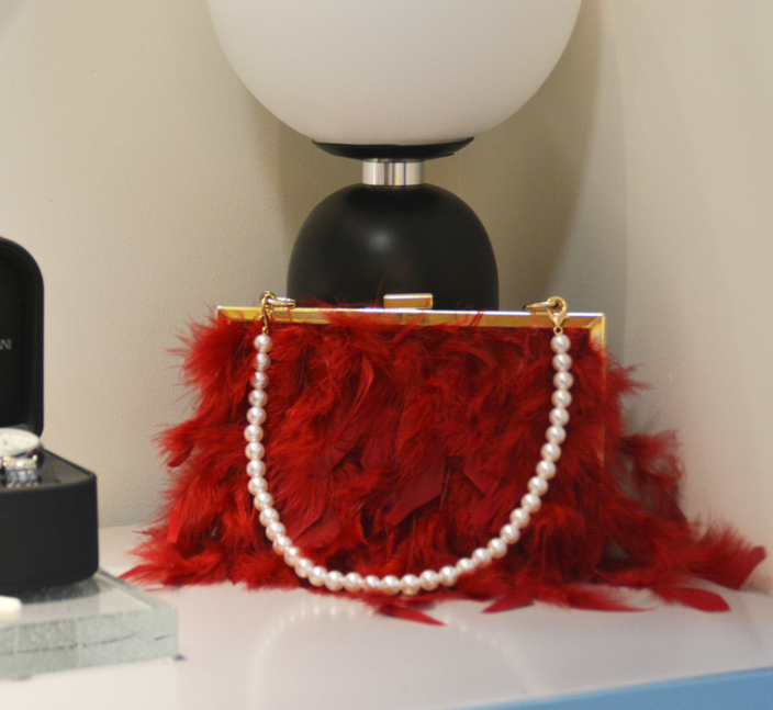 Luxy Moon Feather Handbag ꫀꪶꫀᧁꪖꪀᥴꫀ꠸ᠻꪗ~ 𝔈𝔪𝔟𝔯𝔞𝔠𝔢 𝔈𝔩𝔢𝔤𝔞𝔫𝔠𝔢