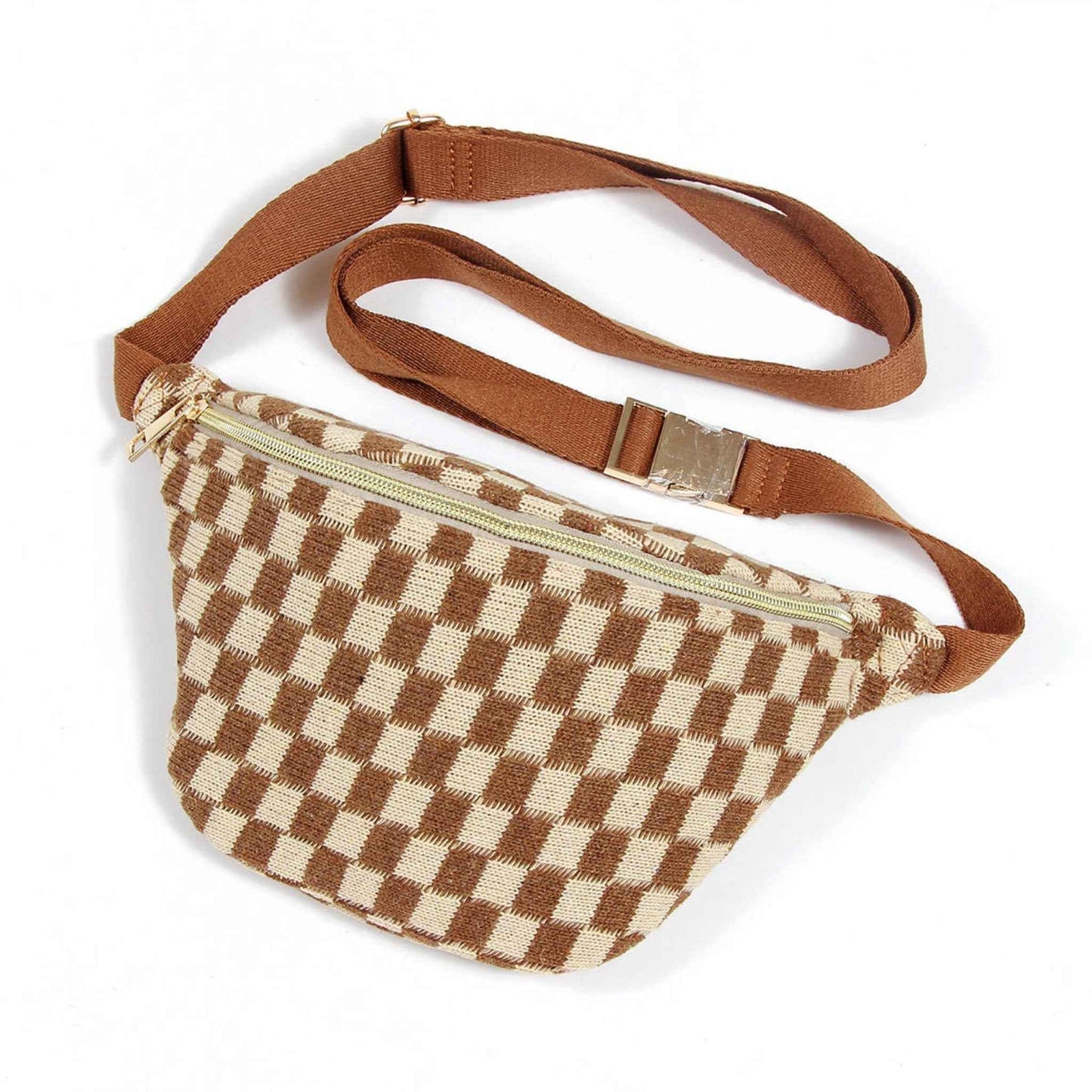 Check Yourself Crossbody Belt Sling Bag