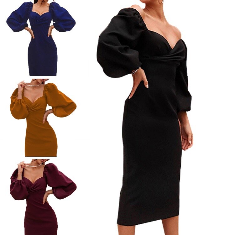 Women Hubble-Bubble Sexy Long Dress