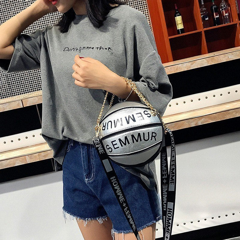 Luxury Chain Basketball Handbags ꫀꪶꫀᧁꪖꪀᥴꫀ꠸ᠻꪗ~ 𝔈𝔪𝔟𝔯𝔞𝔠𝔢 𝔈𝔩𝔢𝔤𝔞𝔫𝔠𝔢