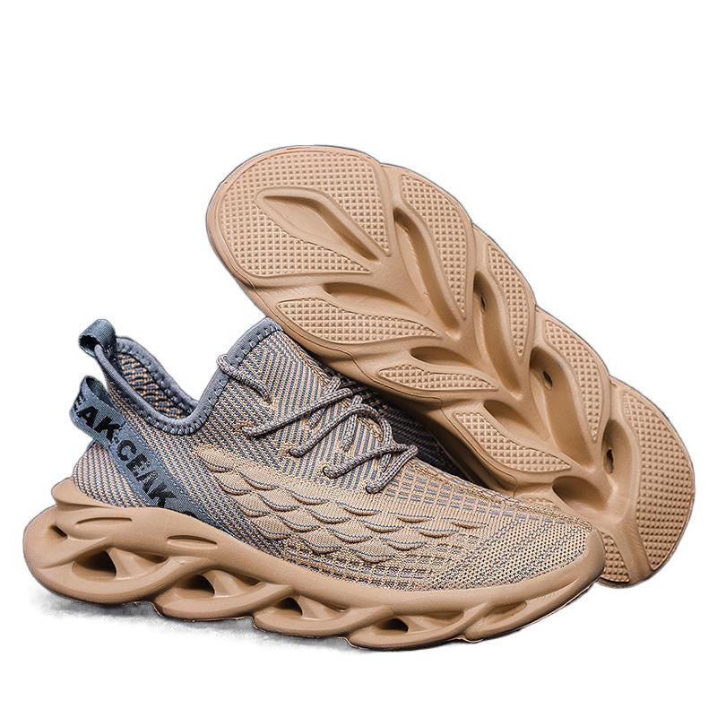 Mens Flyknit Mesh Shoes