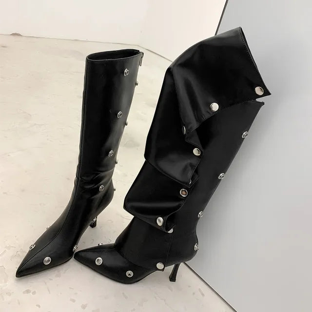 Woman Fashion Knee High Boots