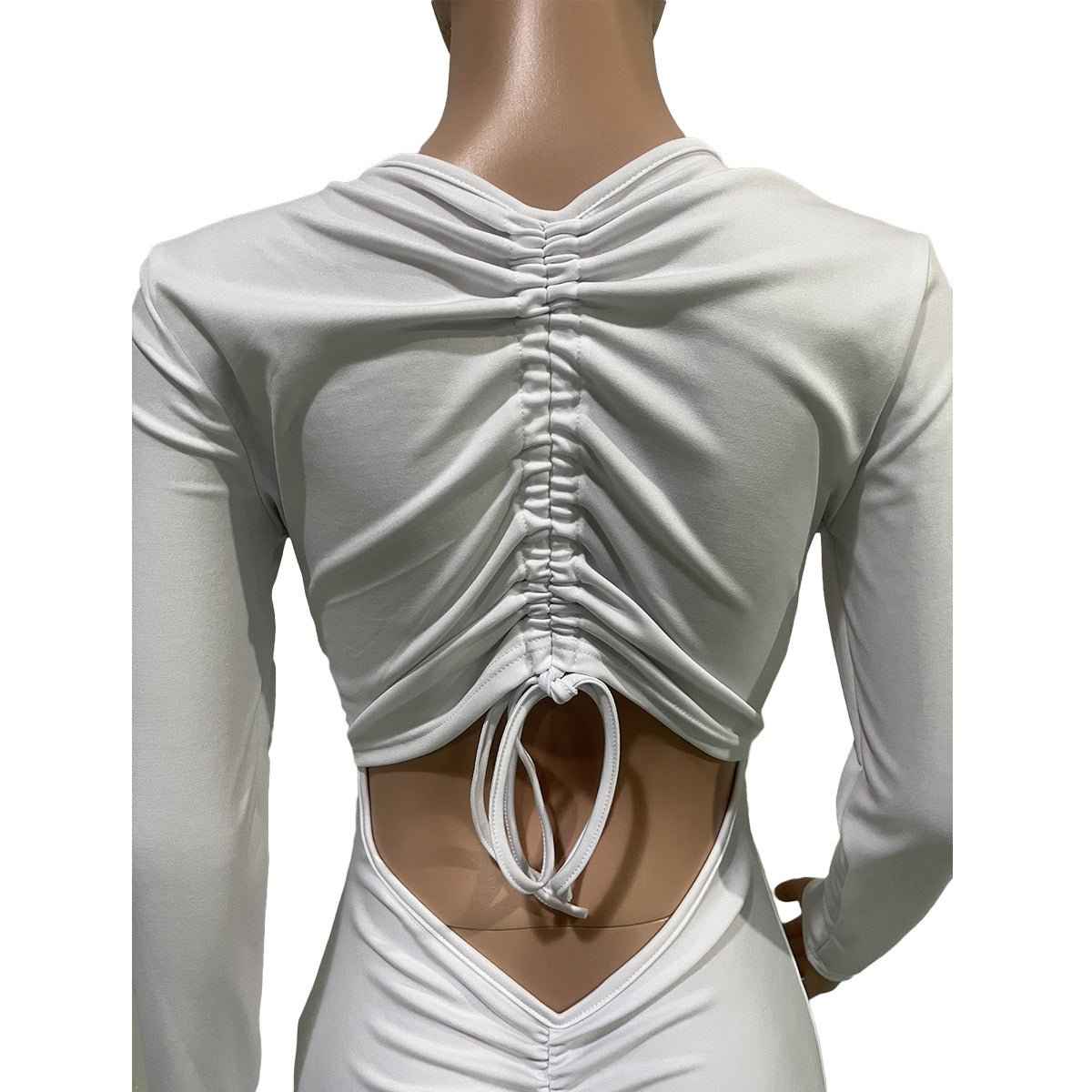 Women Back Retractable Jumpsuit