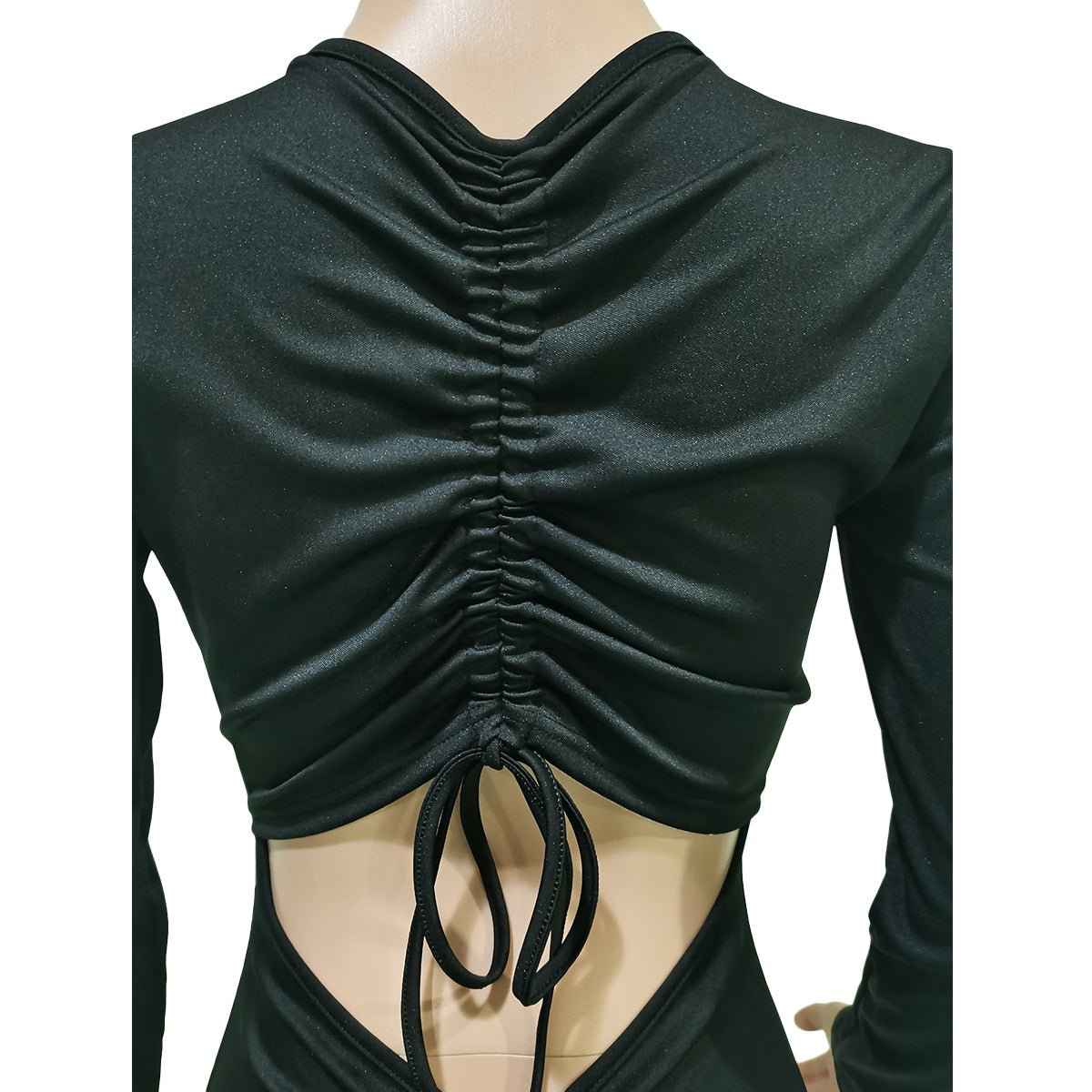 Women Back Retractable Jumpsuit