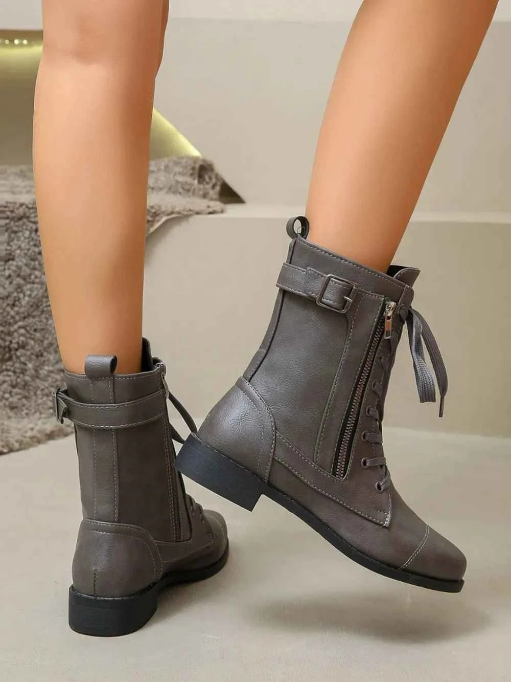 Boot Lover Leather : Lace-Up Boots
