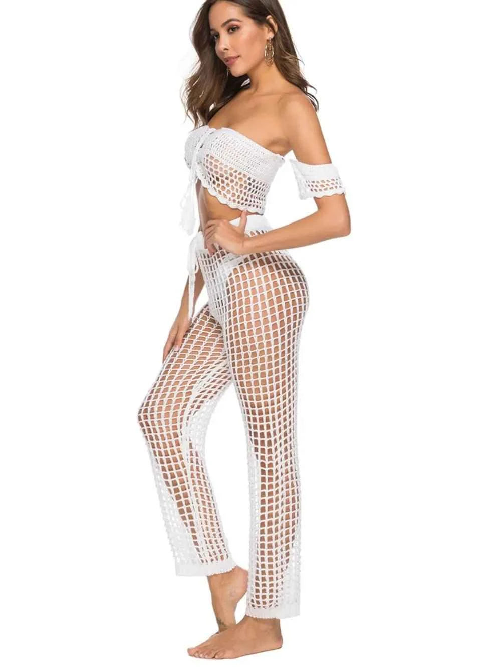 Stylish Cutout High Waist : Swim Pants